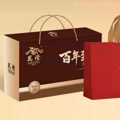 万隆年货百年至尊年货礼盒万隆酱鸭团购