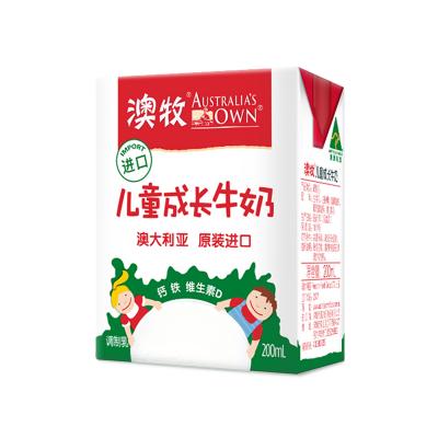 澳大利亚原装进口澳牧 儿童成长奶200ml*12礼盒装牛奶纯牛奶