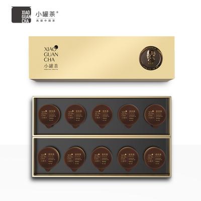 小罐茶 特级黑茶云南普洱茶熟茶茶叶礼盒装40g