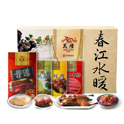 万隆春江水暖酱鸭香肠礼盒